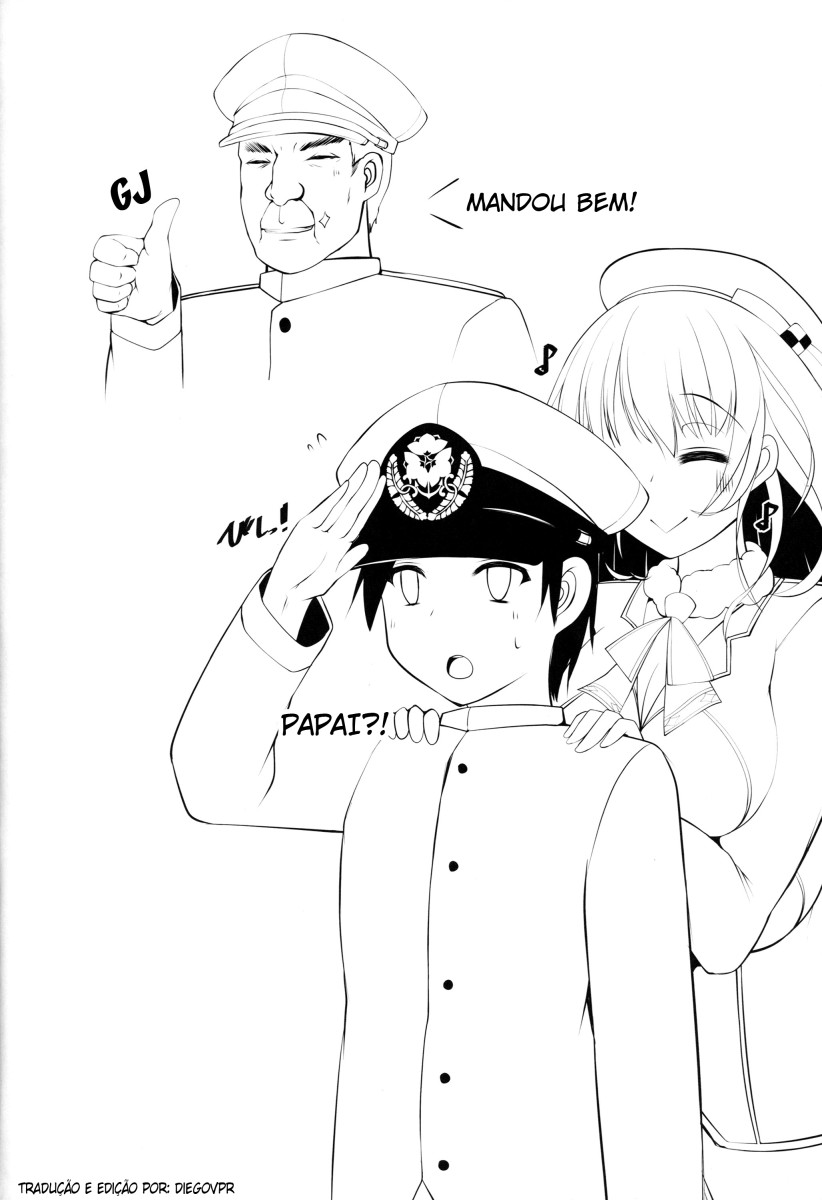 (C91) [Nyankoromochimochi (Kotoba Ai)] Atago Onee-san ga Shite Kureru (Kantai Collection -KanColle-) [Portuguese-BR] [DiegoVPR] - Page 15
