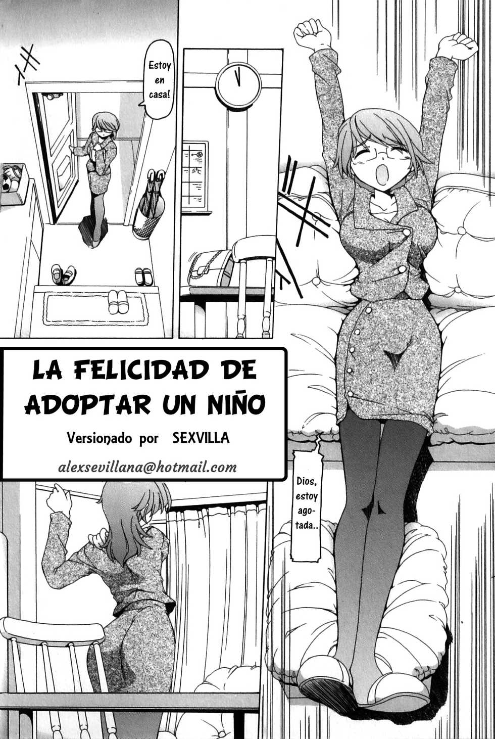 LA FELICIDAD DE ADOPTAR  [Spanish] [Rewrite] [SEXVILLA] - Page 1