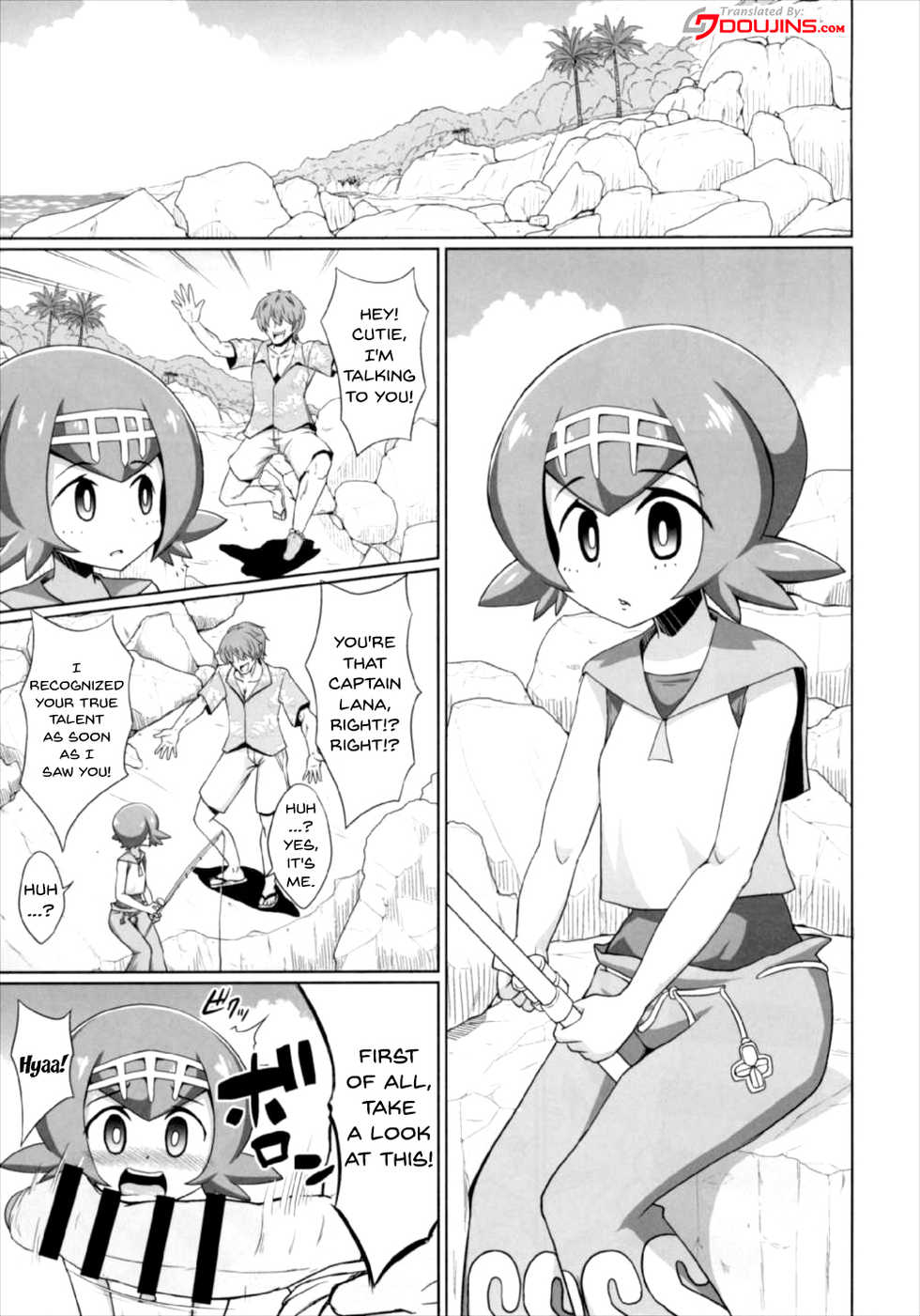 (C92) [Forever and ever... (Eisen)] BOKKIMON -Suiren-chan wa H ni Kyoumi Shinshin- | BOKKIMON -Lana Is Really Interested In Sex (Pokémon Sun and Moon) [English] [Doujins.com] - Page 3