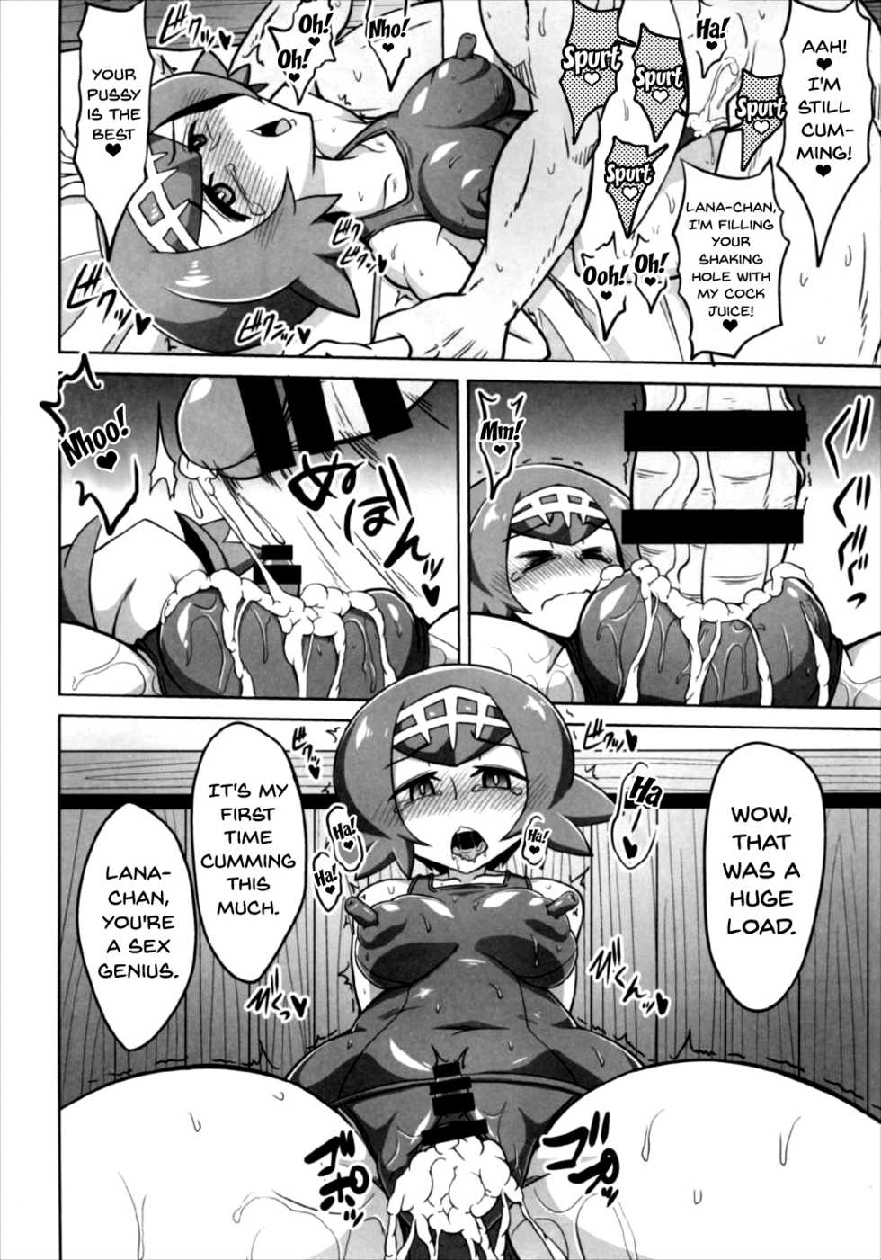 (C92) [Forever and ever... (Eisen)] BOKKIMON -Suiren-chan wa H ni Kyoumi Shinshin- | BOKKIMON -Lana Is Really Interested In Sex (Pokémon Sun and Moon) [English] [Doujins.com] - Page 28