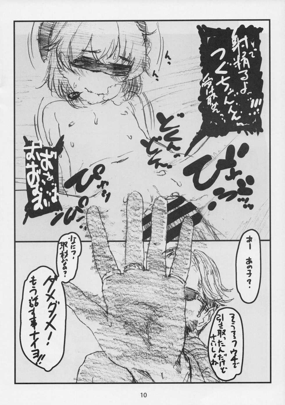 (COMIC1☆13) [Delayder (Makinon TM)] Owari wo Tsugumono Yokoku Ban - Page 9