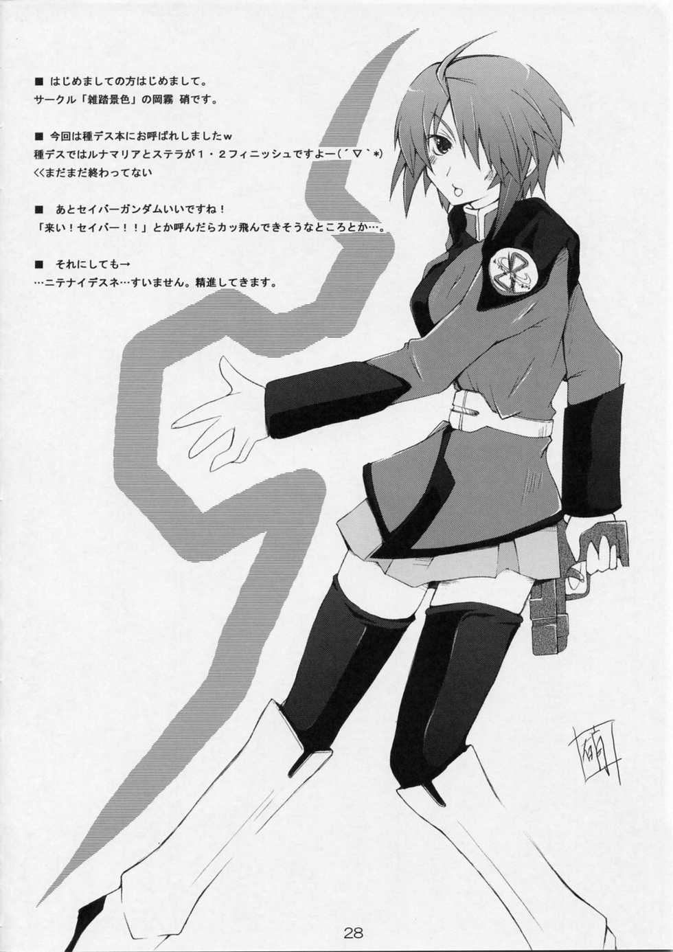 (SC27) [Lapiss, MiyaMori (K/DASH, Kusano Yuu)] Lovely Baby 2 (Gundam Seed Destiny) - Page 27