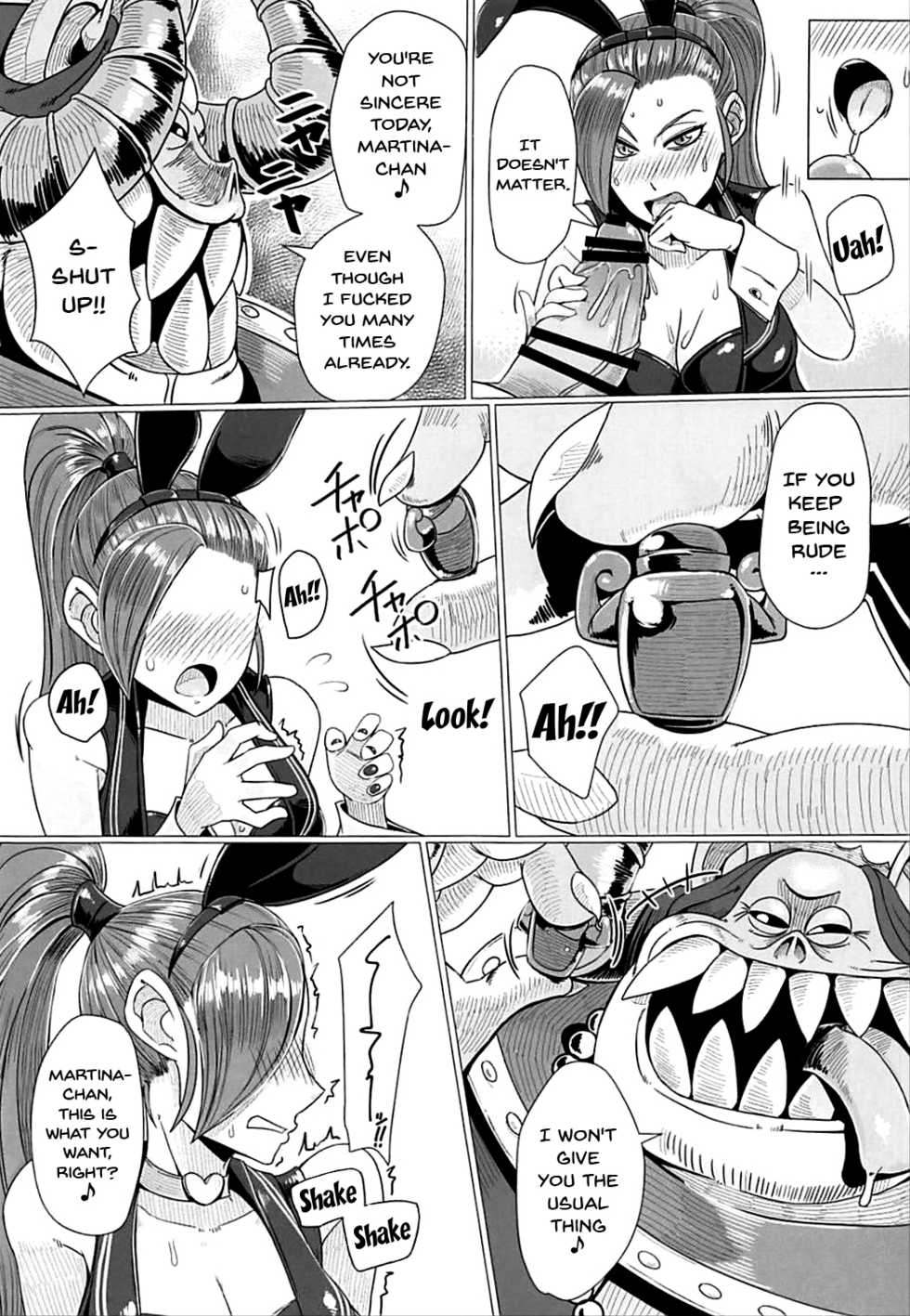 (C93) [A.S.G Group (Misonou)] Youmagun Ou Kakka no Dosukebe Dealer | King Youmagun's Remarkable Dealer (Dragon Quest XI) [English] [Doujins.com] - Page 8