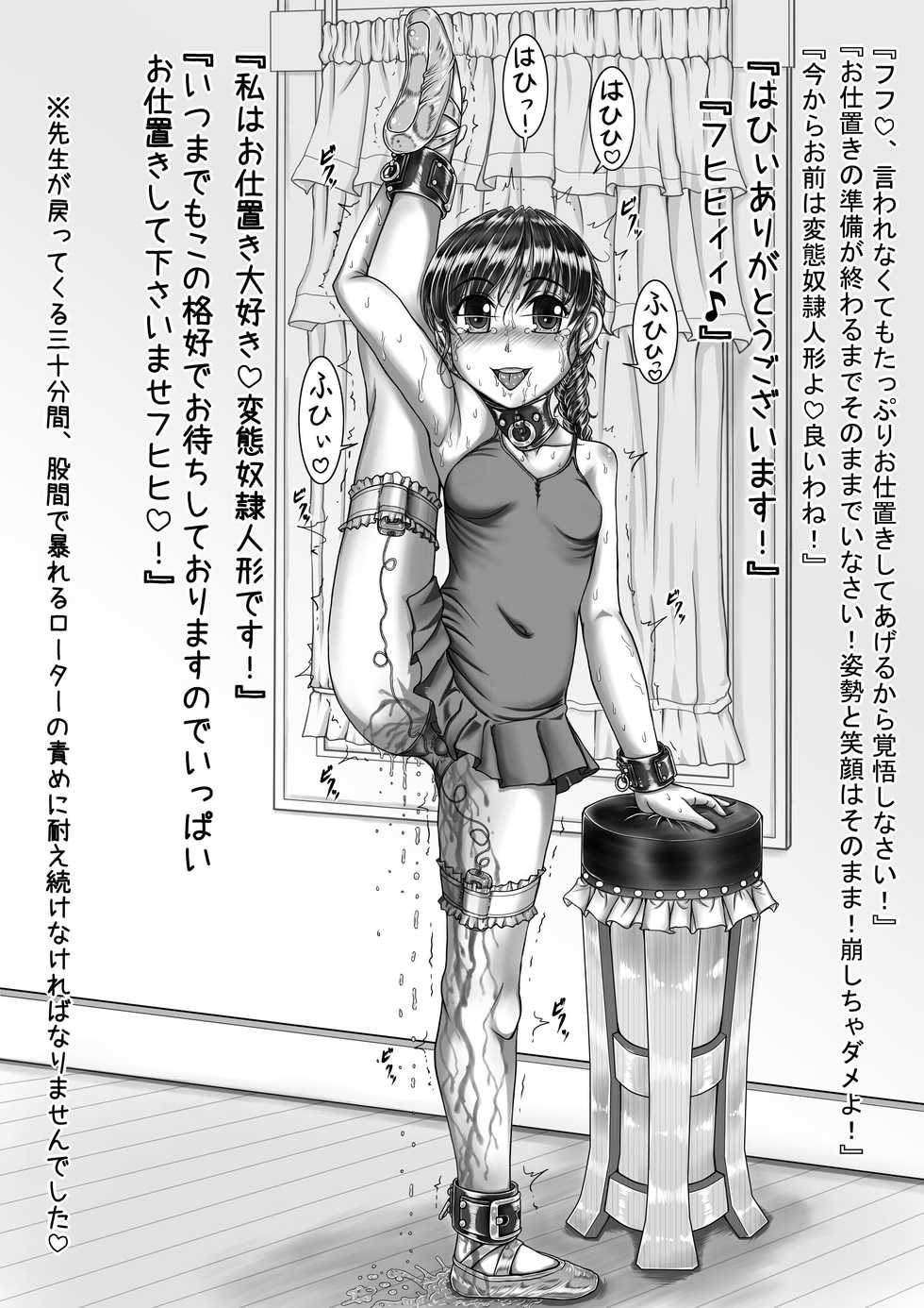 [Nekoneko Panchu] Sakurai Honoka Hentai Maso Dorei Lesson - Page 6