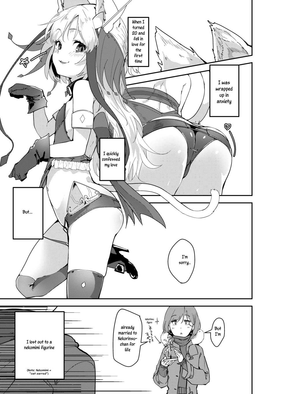 [GreenHouse (Uno Ryoku)] Cut Cat ~TSF~ [English] [Sensualaoi] [Digital] - Page 3