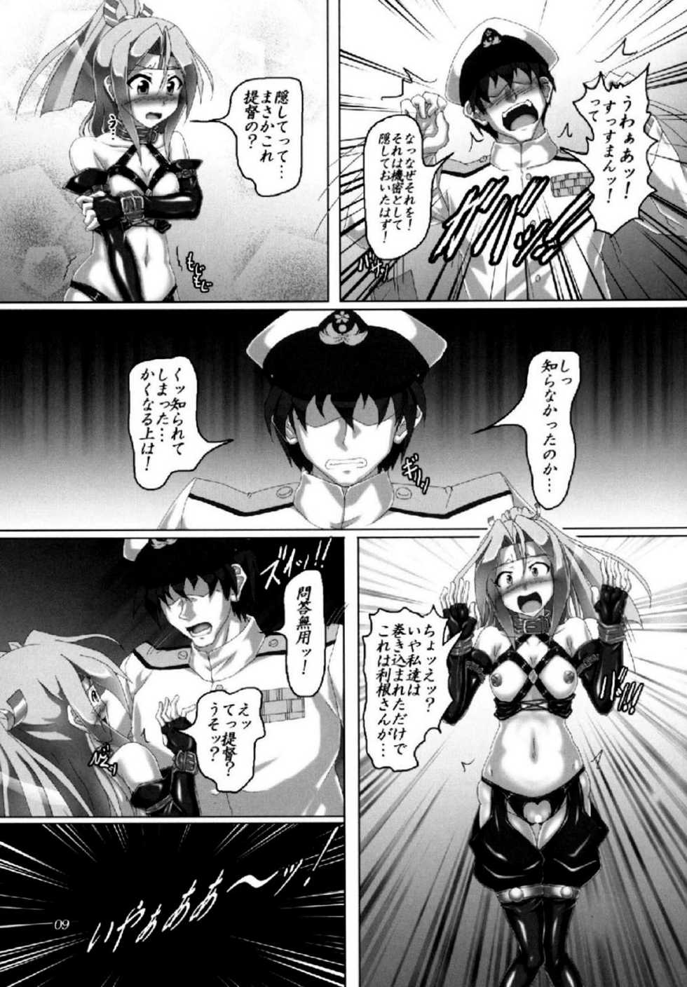 (CT25) [Hikari no Tomoshibi (Kousoku)] Hatsurei!! Chinjufu Bondage-ka Keikaku!! (Kantai Collection -KanColle-) - Page 8