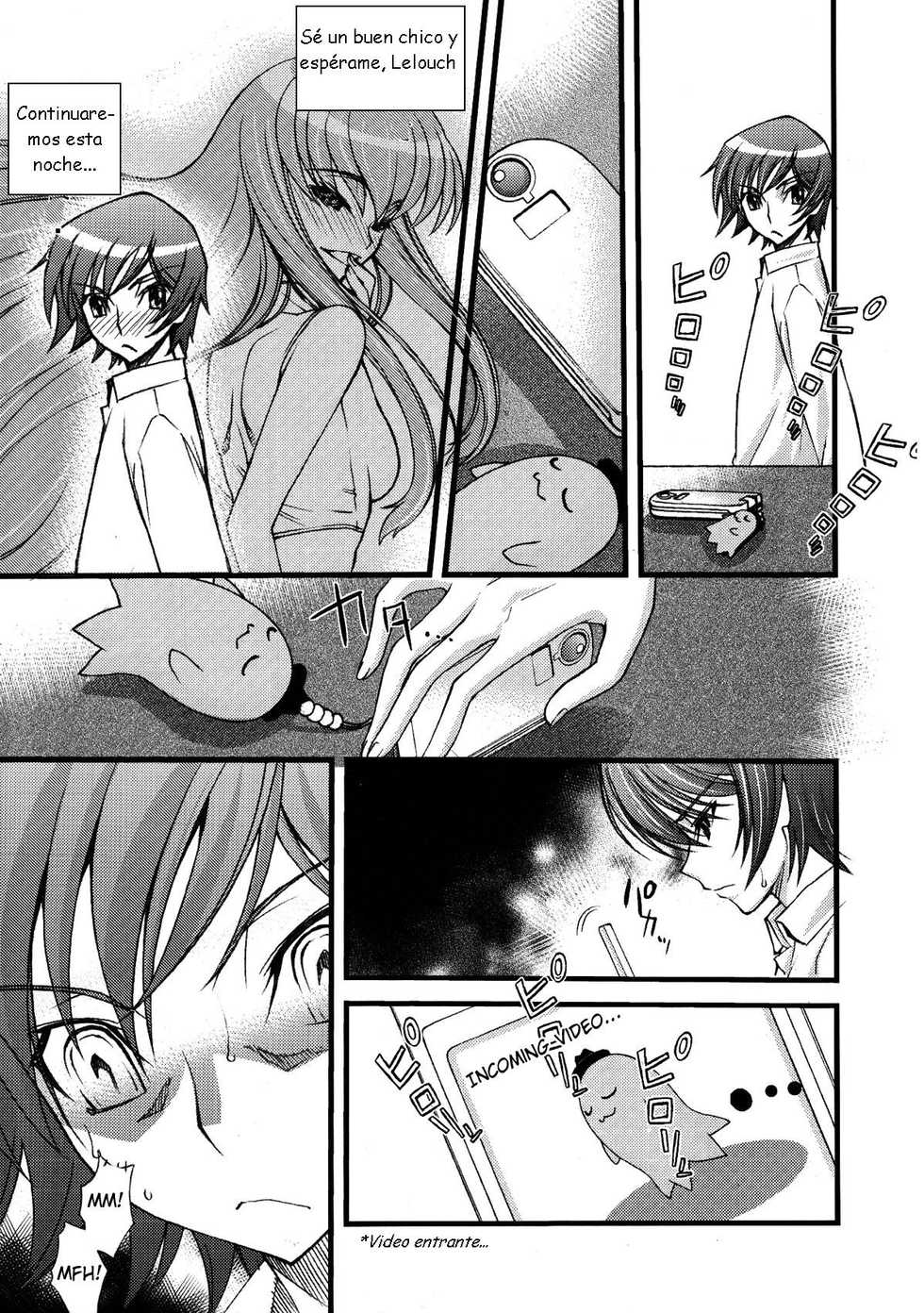 (C74) [Sanazura Doujinshi Hakkoujo (Sanazura Hiroyuki)] Zero no Mono Code 2 ~NTR Majo Hen~ (Code Geass: Lelouch of the Rebellion) [Spanish] [Saga13] - Page 8