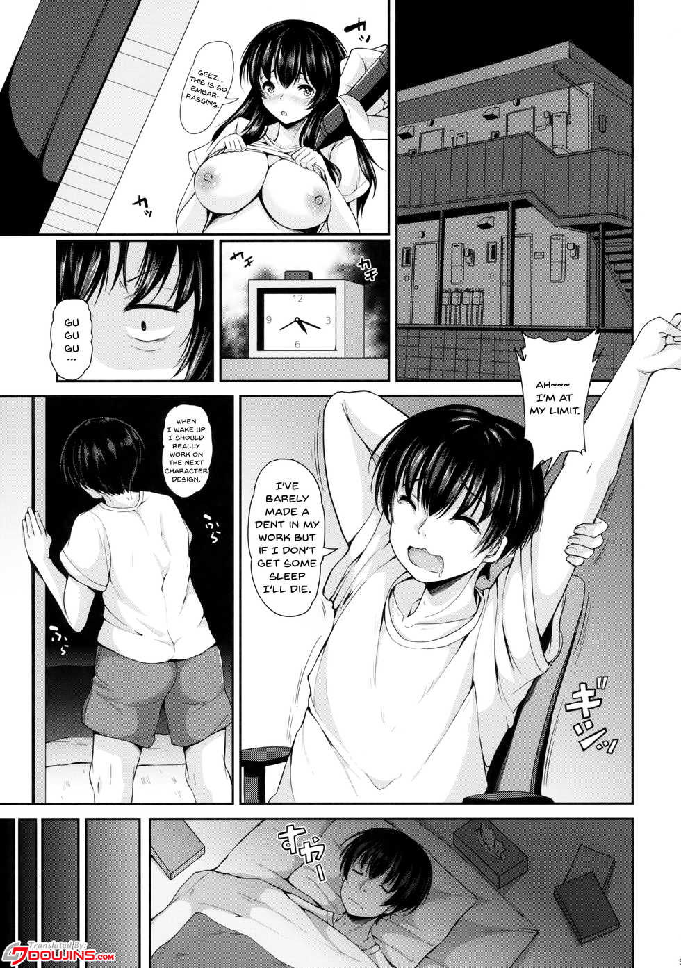 (C92) [Rocket Chousashitsu (Koza)] Yuyuko-san no Suki na Koto (Touhou Project) [English] [Doujins.com] - Page 4