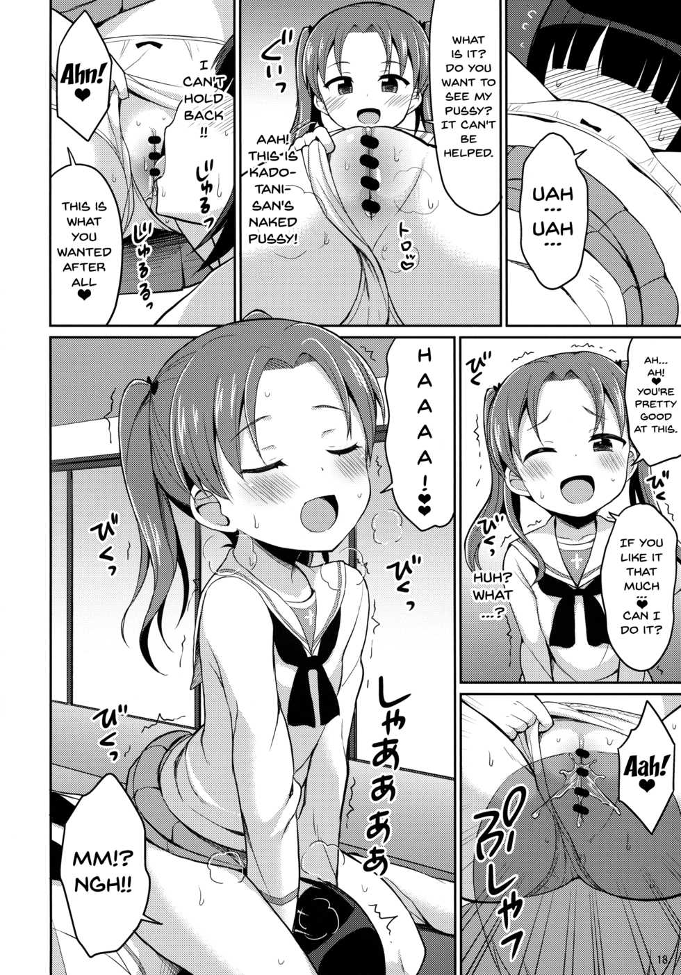 (Panzer☆Vor! 10) [Asatsuki Dou (Youta)] Sennyuu Shippai! Ooarai Joshi Seitokai (Girls und Panzer) [English] [Doujins.com] - Page 17