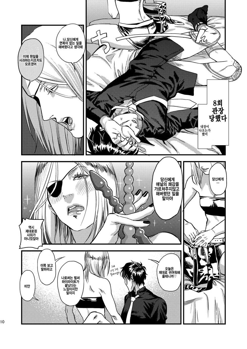 [MECCHORI (Mitsuru)] Mukashi wa Naka no Yokatta Bokura no Anal Kaihatsu (Kekkai Sensen) [Korean] [Digital] - Page 11