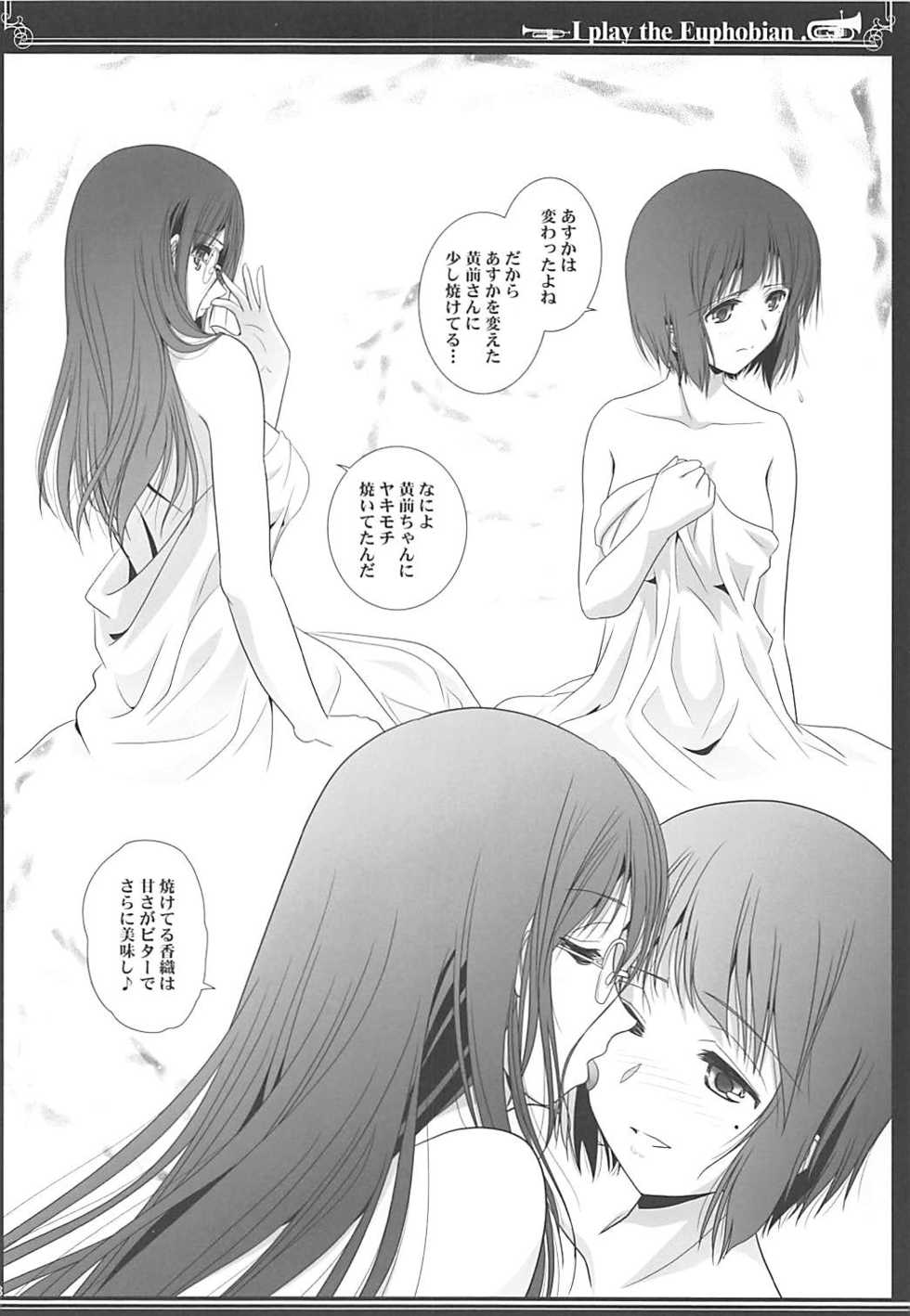 (C93) [Bijutsubu (Shiduki Michiru)] Euphobian no Hibiki Quartet - Euphobian will resound. (Hibike! Euphonium) - Page 17
