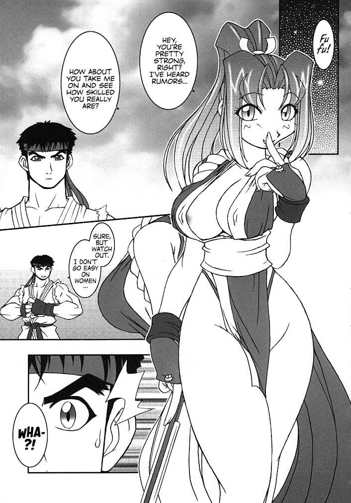 (C61) [KENIX (Ninnin!)] Nettai Ouhi vs. S | Tropics Queen vs. S (Capcom VS SNK) [English] [EHCOVE] - Page 4