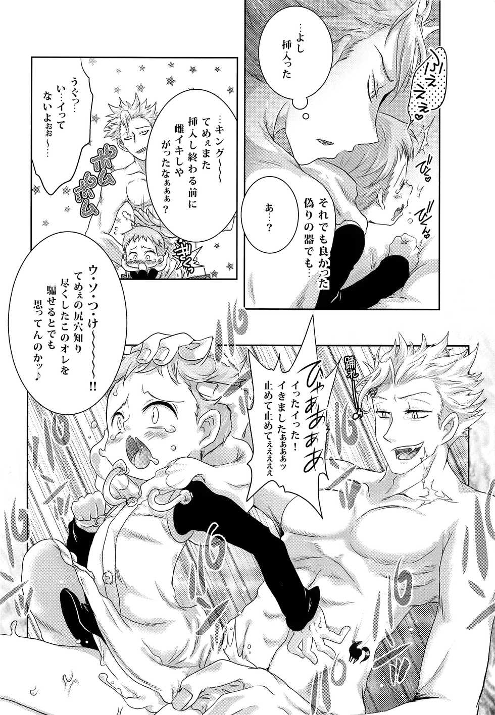 (C87) [Strawberry (Ichigo)] Kimi wa "Imouto no Koibito" (Nanatsu no Taizai) - Page 19