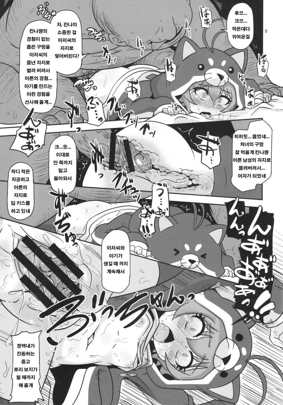 (C89) [HellDevice (nalvas)] Mesuinu Marking | 음란 강아지 마킹 (Battle Spirits Burning Soul) [Korean] [노예 핫산] - Page 9