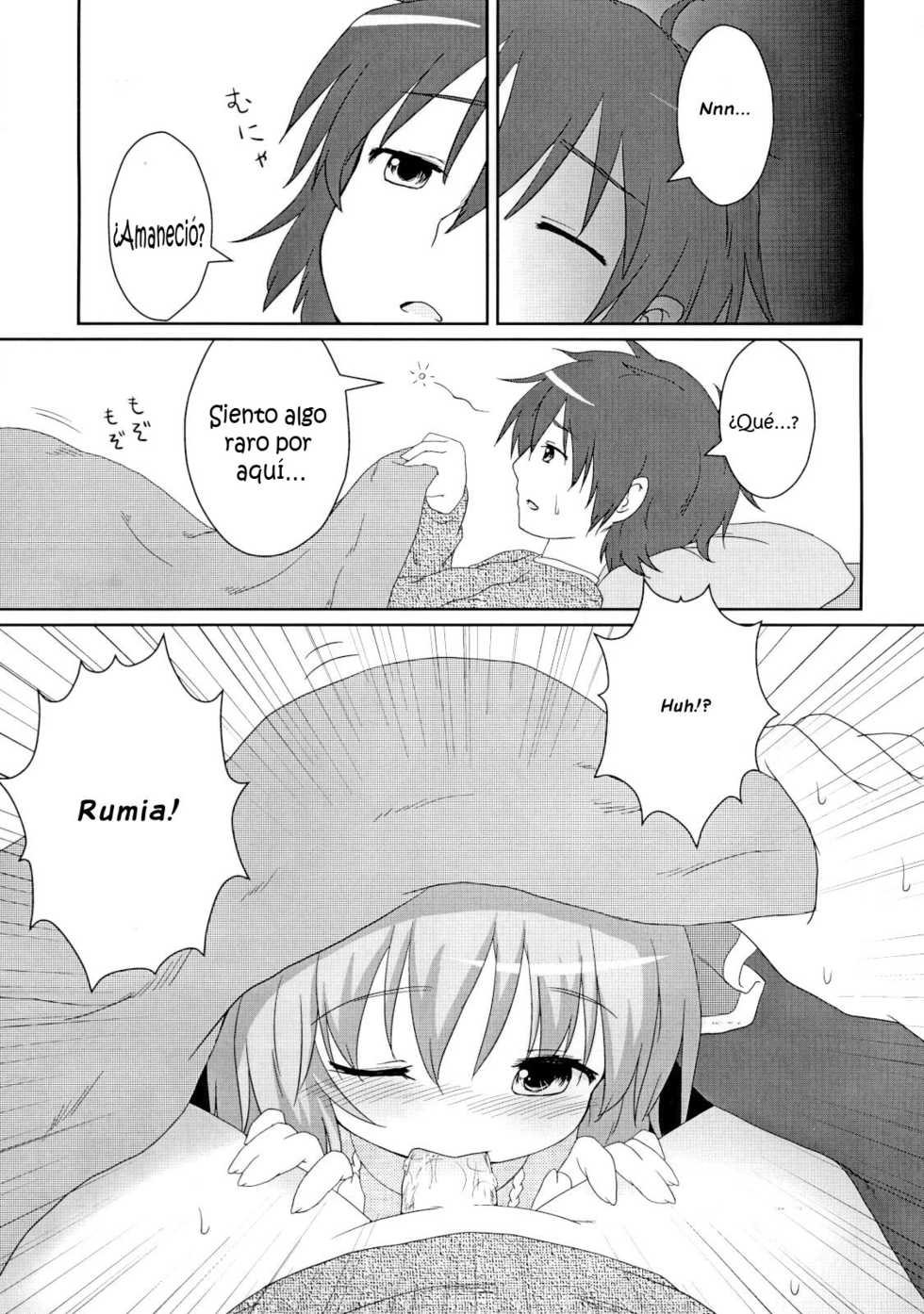 (Reitaisai 8) [Gainamon (Natsu no Koucha)] Nichijou Seikatsu (Touhou Project) [Spanish] [Kurotao] - Page 5