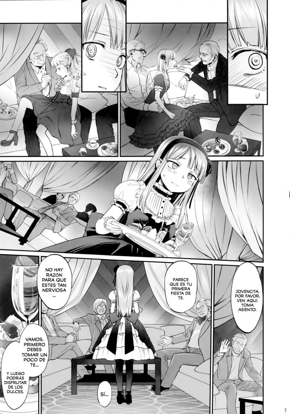 (C90) [Bloody Okojo (Mojyako)] My First Errand (Dagashi Kashi) [Spanish] [Lanerte] - Page 6