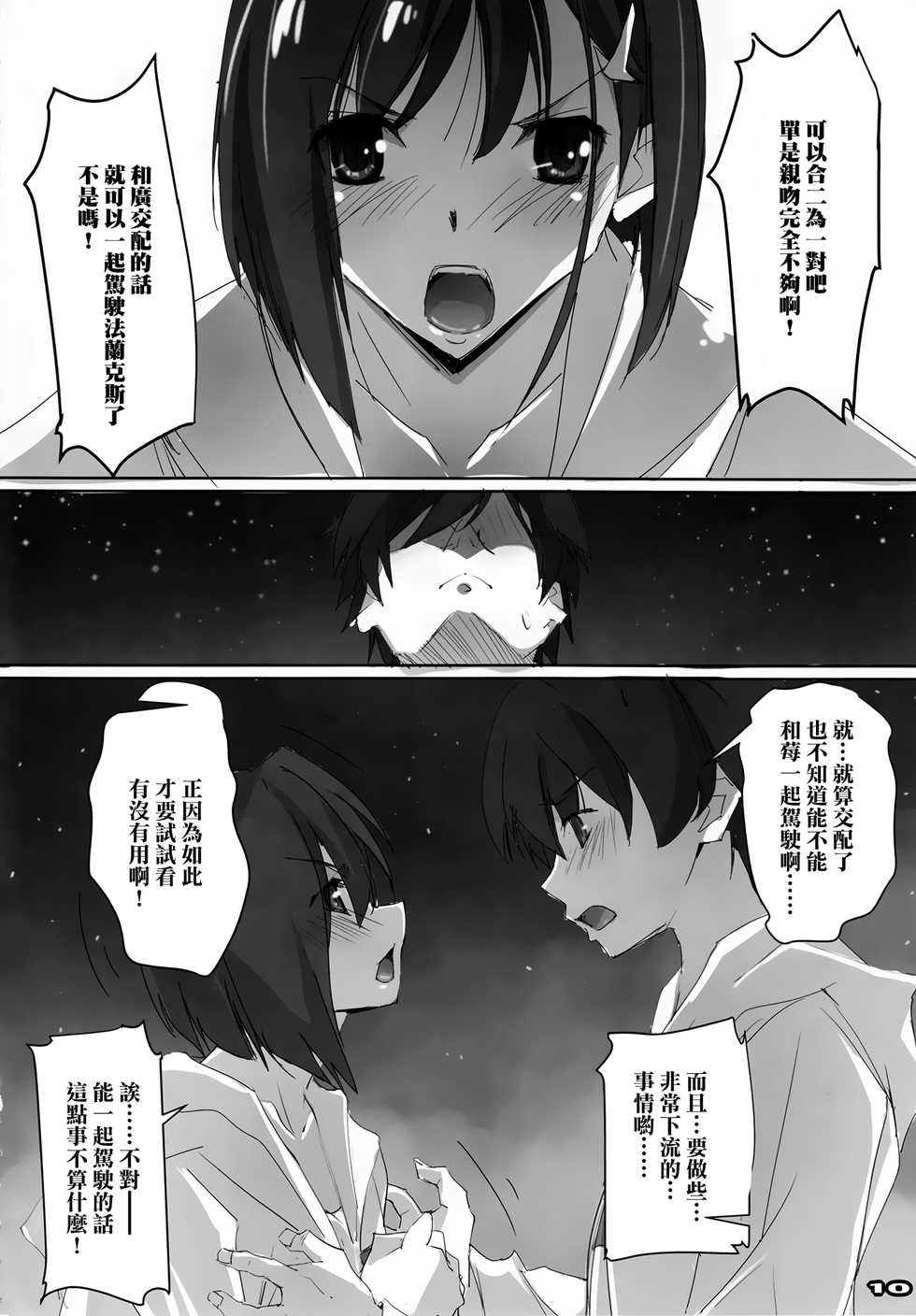 (COMIC1☆13) [RYU-SEKI-DO (Nagare Hyo-go)] Strawberry Condensed Milk | 草莓奶昔 (DARLING in the FRANXX) [Chinese] [M-No-Tamashii×活力少女戰線×無毒漢化組] - Page 9