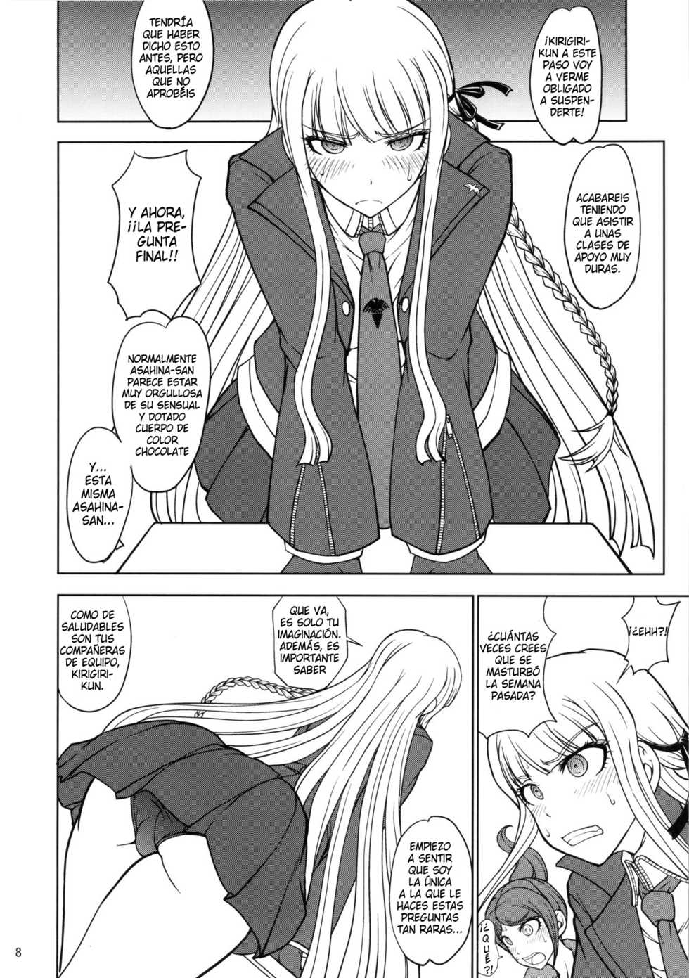 (C90) [Majimadou (Matou)] Zettai Zetsubou Chou Zecchou Gakkyuu-kai + Paper (Danganronpa) [Spanish] [Thrommer] - Page 7