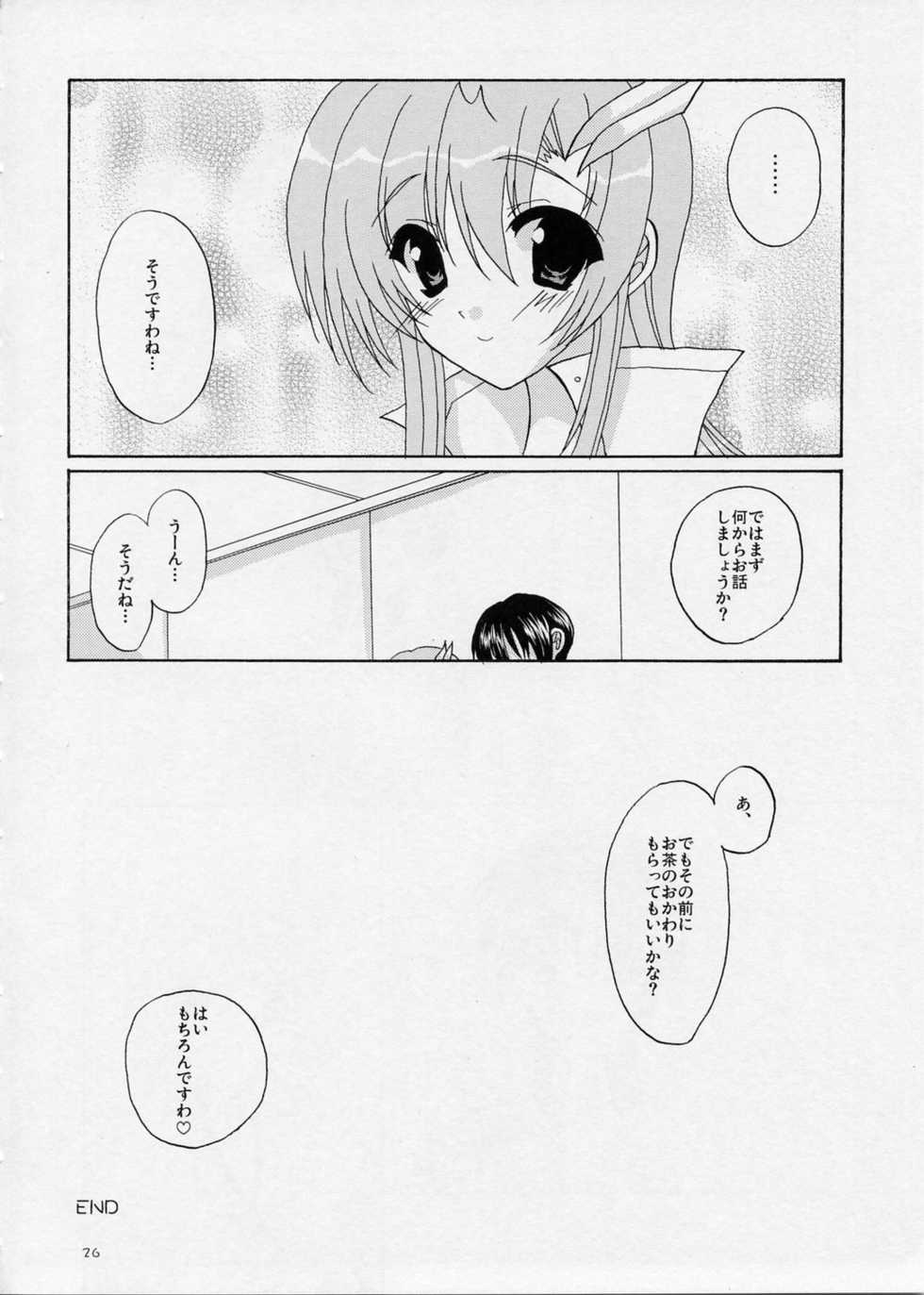 (SC26) [Artificial Eden (Kisaragi Kanata)] Memorial Address (Gundam Seed) - Page 25