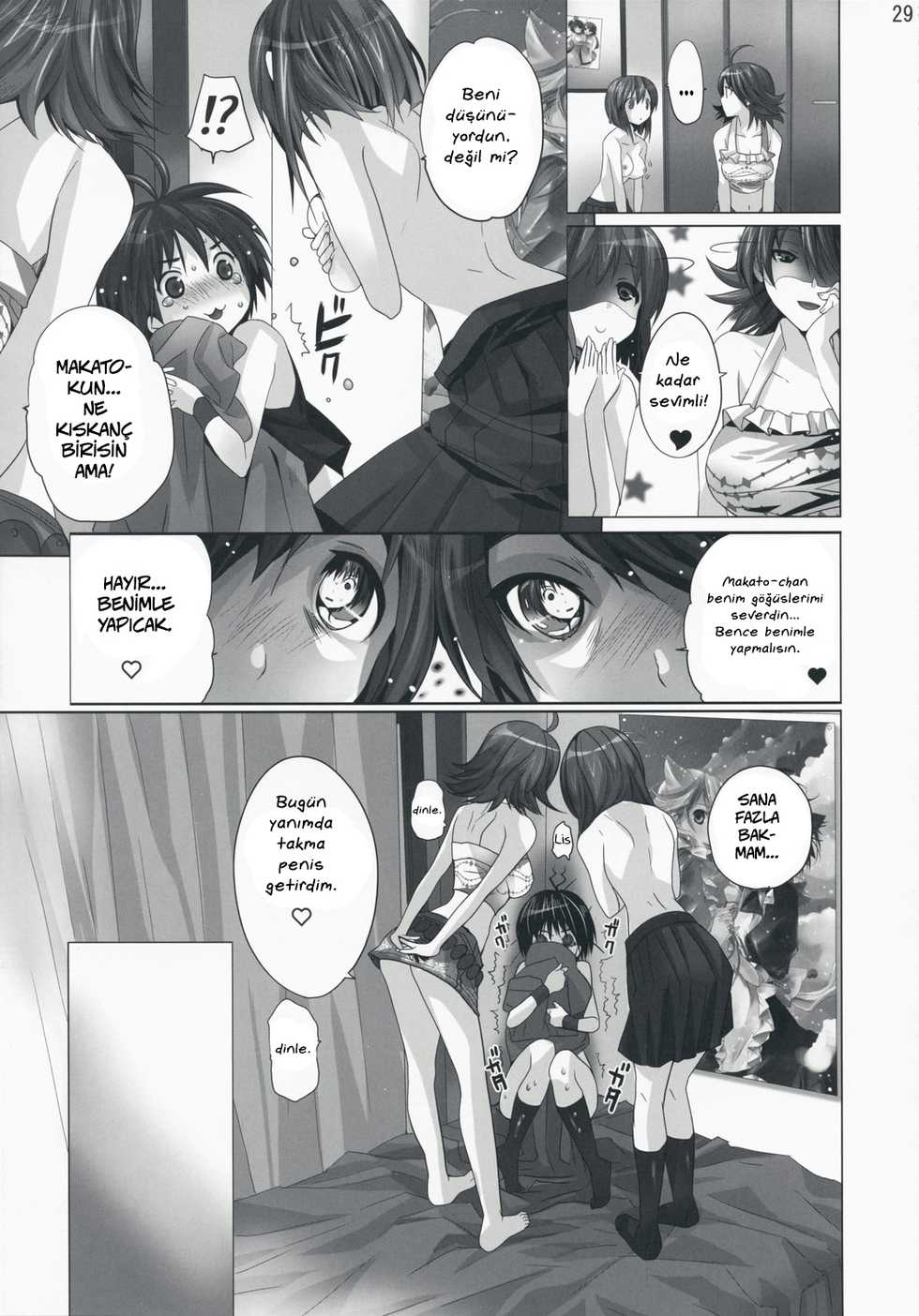 (C75) [ROUTE1 (Taira Tsukune)] NekoNeko Rank C (THE iDOLM@STER) [Turkish] [ELPSYCONGROO] - Page 28