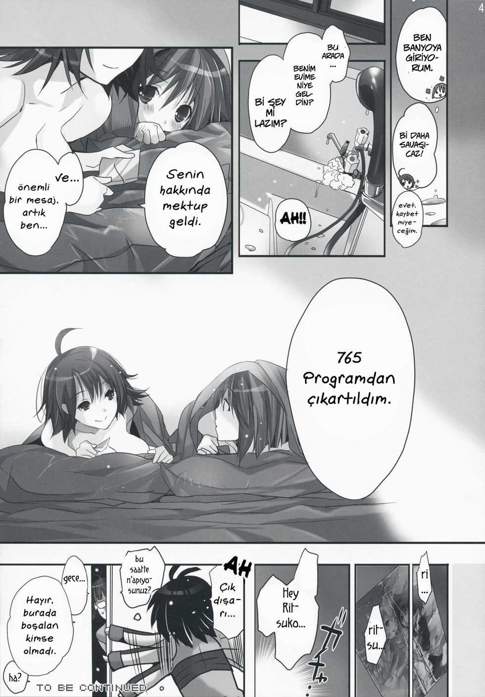 (C75) [ROUTE1 (Taira Tsukune)] NekoNeko Rank C (THE iDOLM@STER) [Turkish] [ELPSYCONGROO] - Page 40