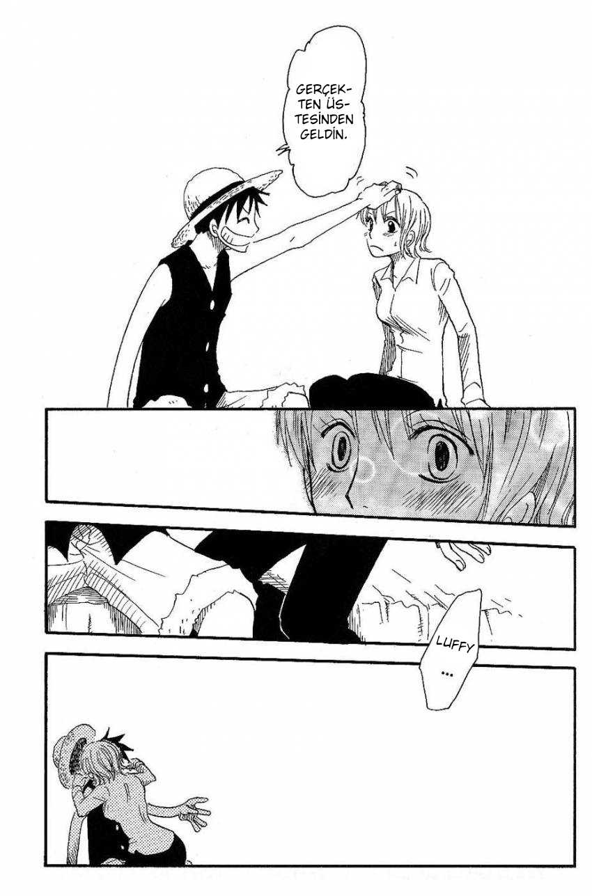 [CHANNEL KING (Fujisaki Kazuko)] Dakishimetara Kiss o Shiyou. (One Piece) [Turkish] [ELPSYCONGROO] [Incomplete] - Page 12