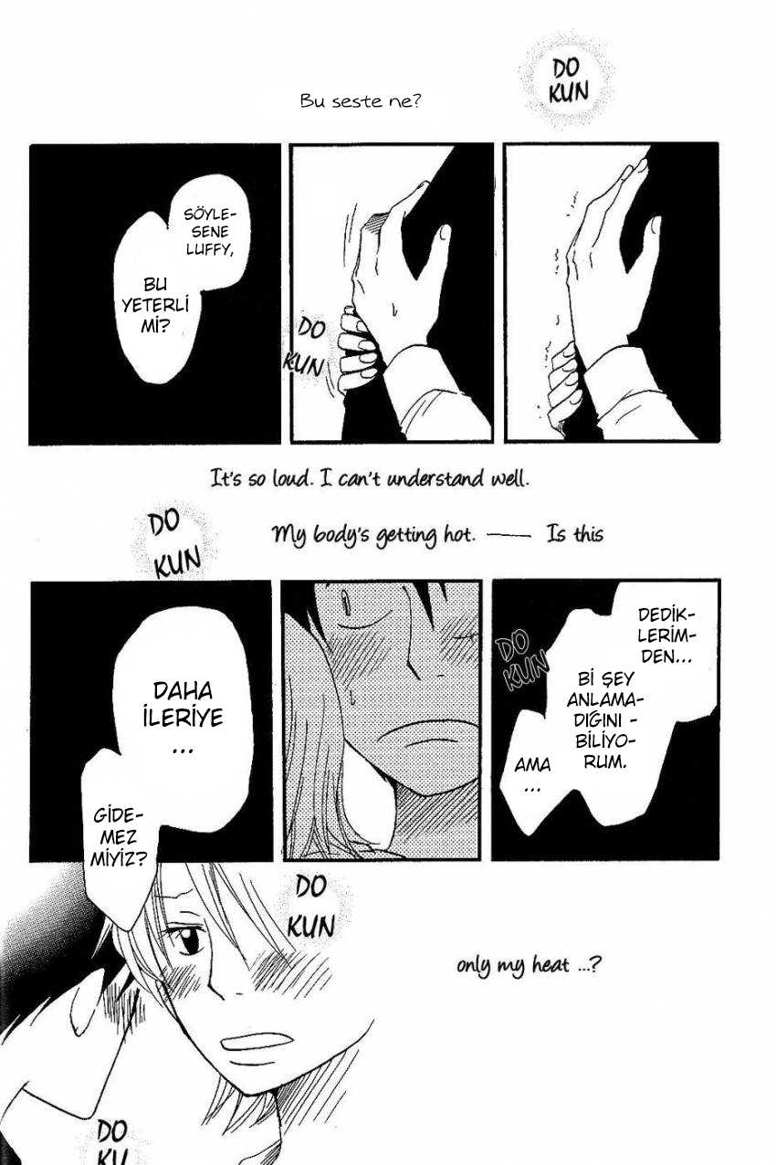 [CHANNEL KING (Fujisaki Kazuko)] Dakishimetara Kiss o Shiyou. (One Piece) [Turkish] [ELPSYCONGROO] [Incomplete] - Page 17