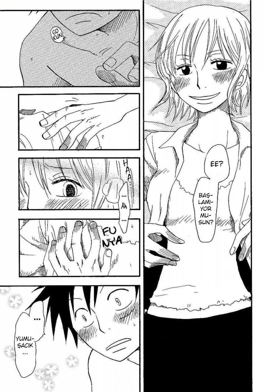 [CHANNEL KING (Fujisaki Kazuko)] Dakishimetara Kiss o Shiyou. (One Piece) [Turkish] [ELPSYCONGROO] [Incomplete] - Page 20