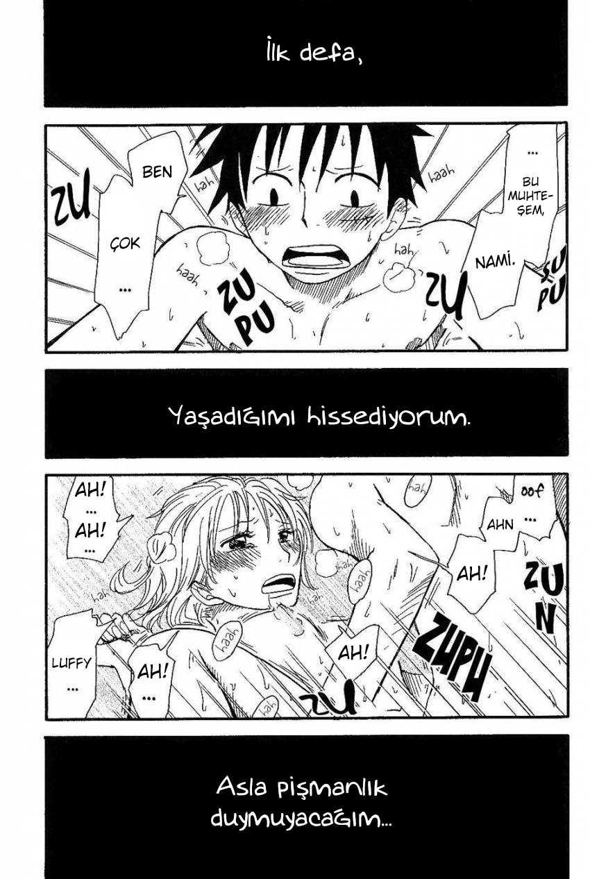 [CHANNEL KING (Fujisaki Kazuko)] Dakishimetara Kiss o Shiyou. (One Piece) [Turkish] [ELPSYCONGROO] [Incomplete] - Page 26