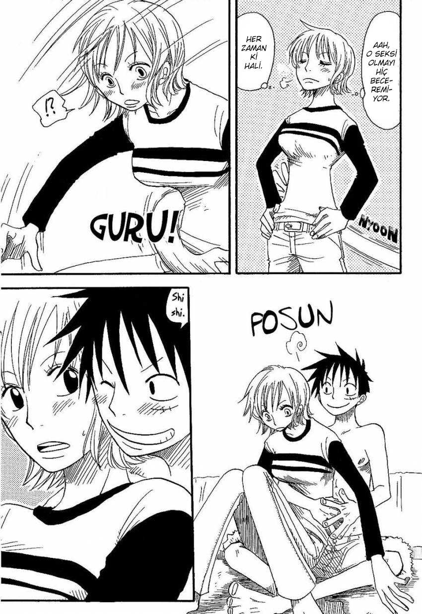 [CHANNEL KING (Fujisaki Kazuko)] Dakishimetara Kiss o Shiyou. (One Piece) [Turkish] [ELPSYCONGROO] [Incomplete] - Page 30