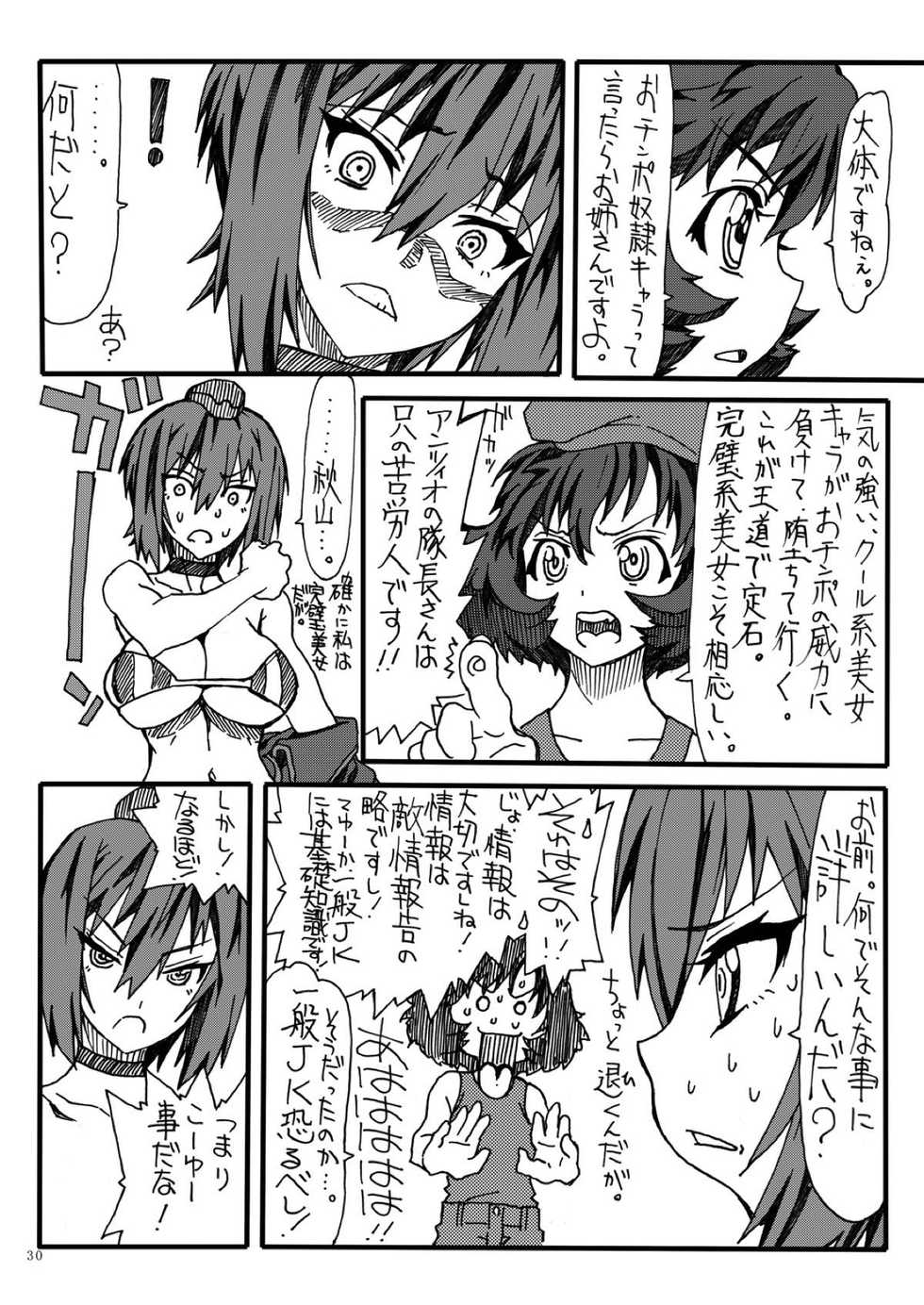 (C89) [Power Slide (Uttorikun)] MahoPan 2 (Girls und Panzer) - Page 29