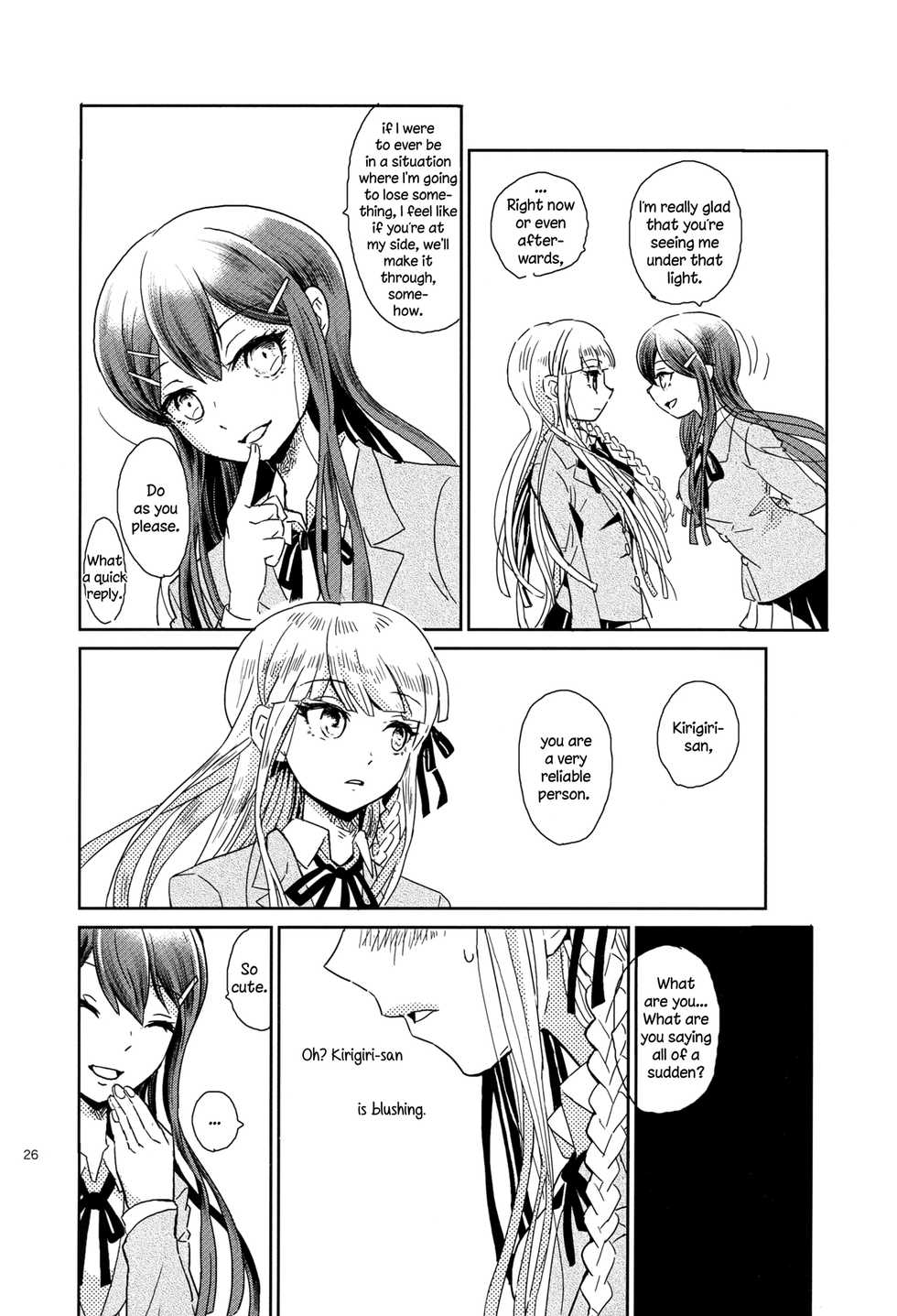 (SC62) [Picosolenodon (322g)] Hana no Nemoto de Machiawase | Meeting at the Root of All Flowers (Danganronpa) [English] [TZdY] - Page 25