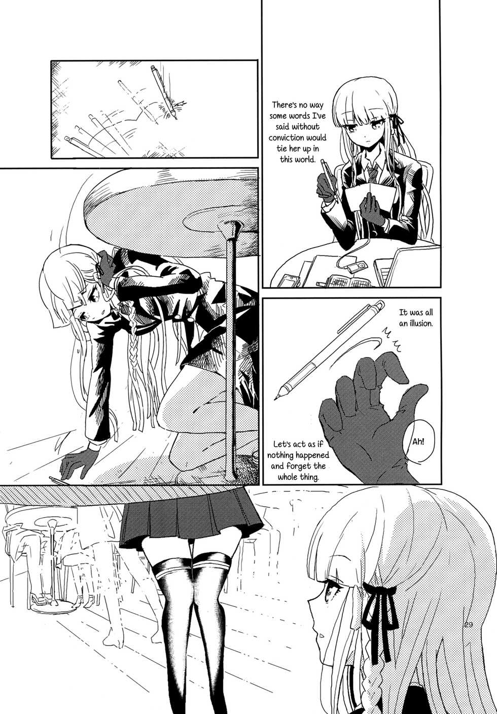 (SC62) [Picosolenodon (322g)] Hana no Nemoto de Machiawase | Meeting at the Root of All Flowers (Danganronpa) [English] [TZdY] - Page 28