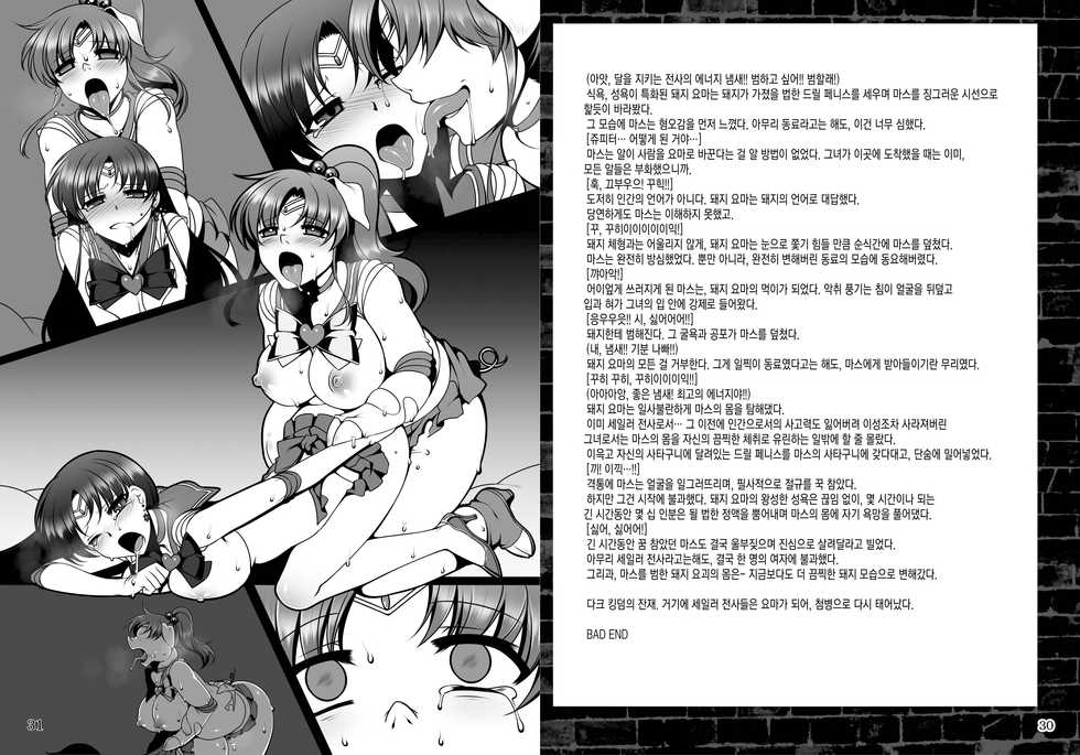 [Daraku Jiko Chousa Iinkai (Sch-mit)] Daraku no Mokusei | Corruption in Jupiter (Bishoujo Senshi Sailor Moon) [Korean] [MMG] [Digital] - Page 16