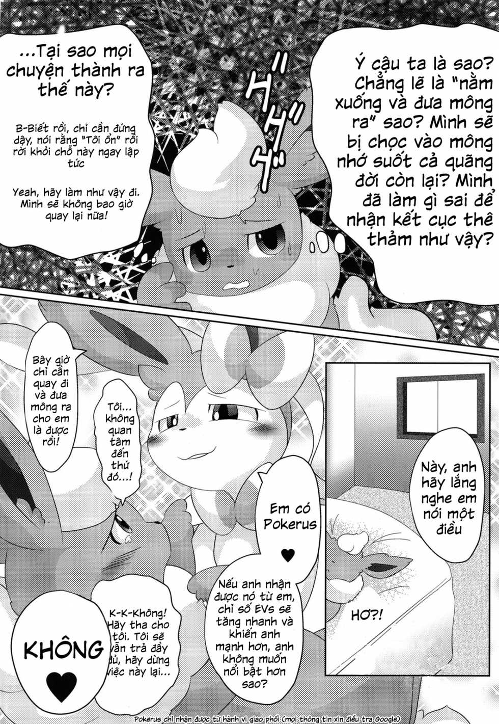 (C89) [TUMBLE WEED (Itameshi)] Positive (Pokémon) [Vietnamese Tiếng Việt] [phcom0101] - Page 19