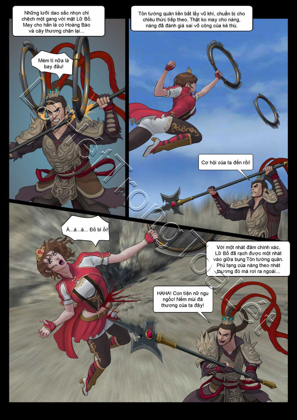 [feather]Slash! 孙尚香 [Vietnamese Tiếng Việt] [LaHétTrongToaLét] - Page 4