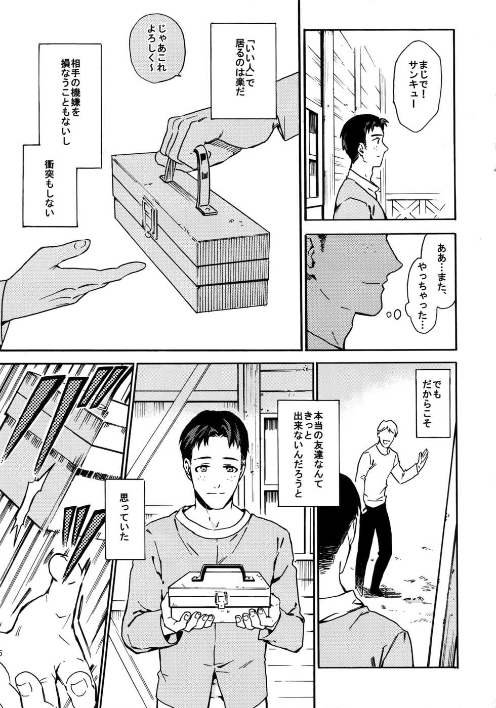 [Kometubu (Rittiri)] Koufuku Paradox (Shingeki no Kyojin) - Page 4