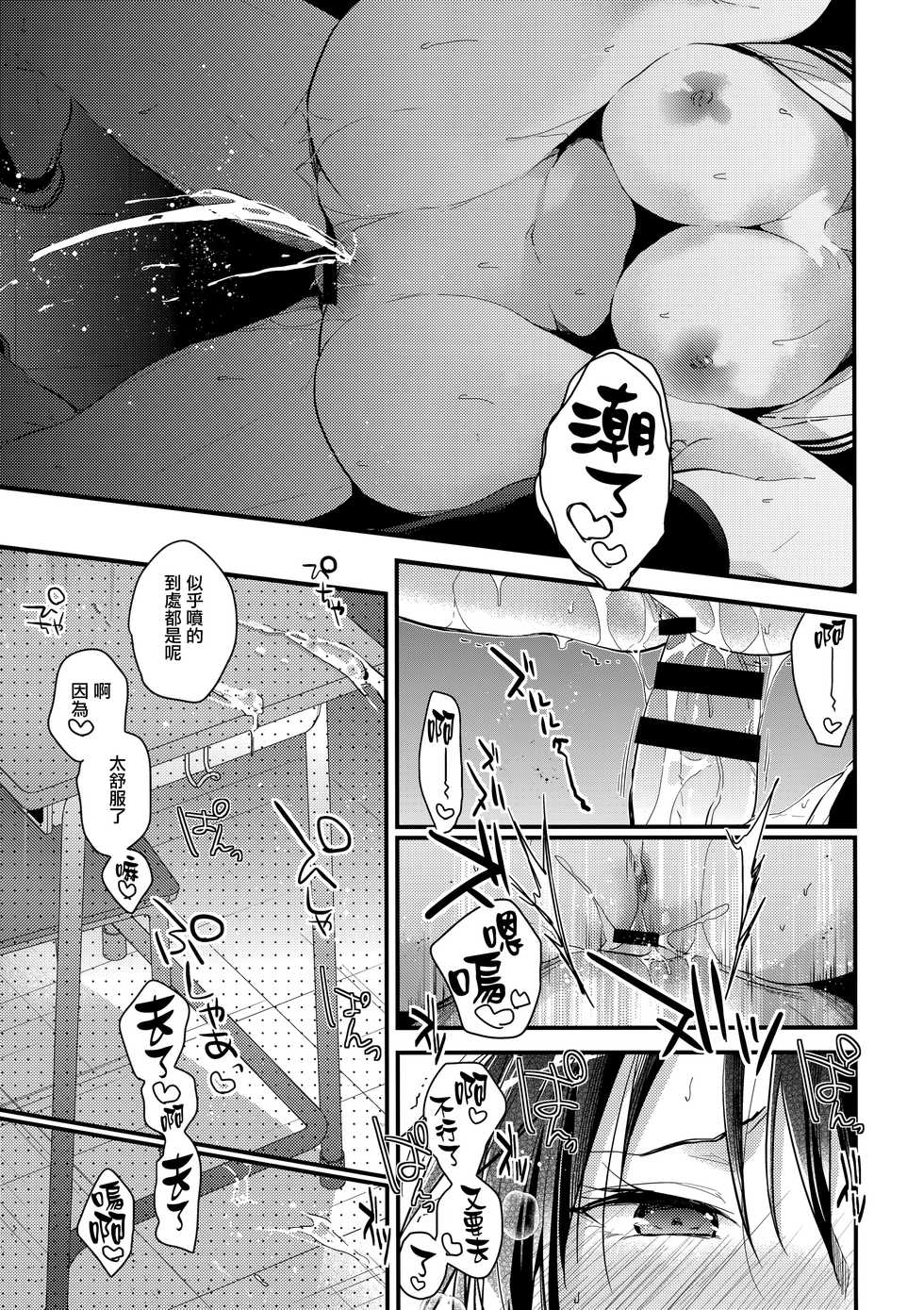(COMIC1☆13) [Renainou (Mizuyuki)] Kuu ka, Kuwareru ka? 2 [Chinese] [無邪気漢化組] - Page 14