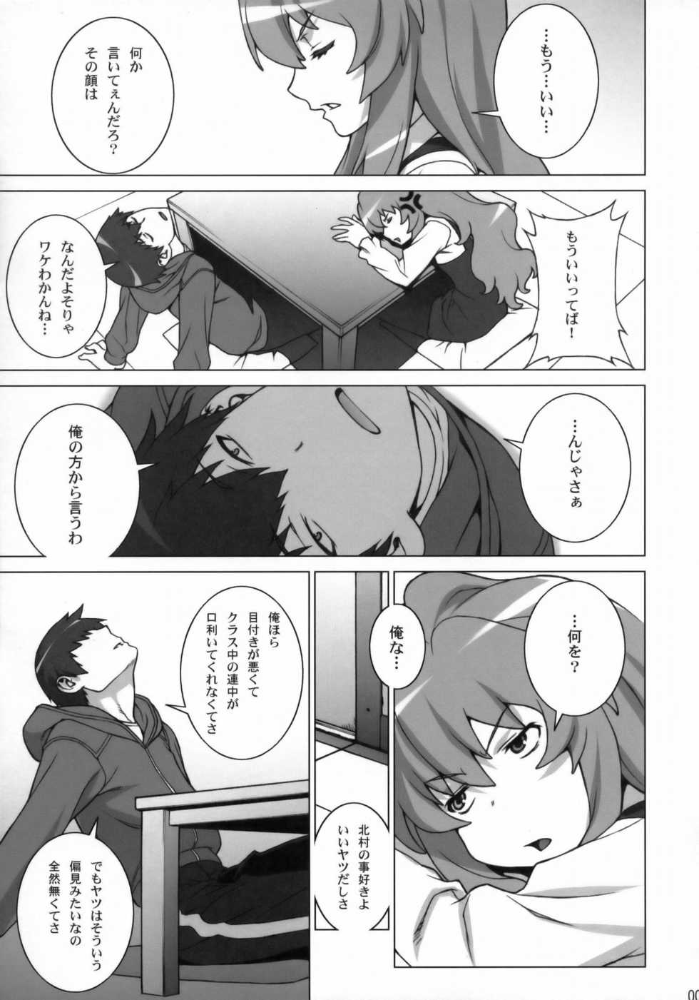 (COMIC1☆3) [Engram (Motchie, Umetsu Yukinori, nori-haru)] Tiger Balm (Toradora!) - Page 8