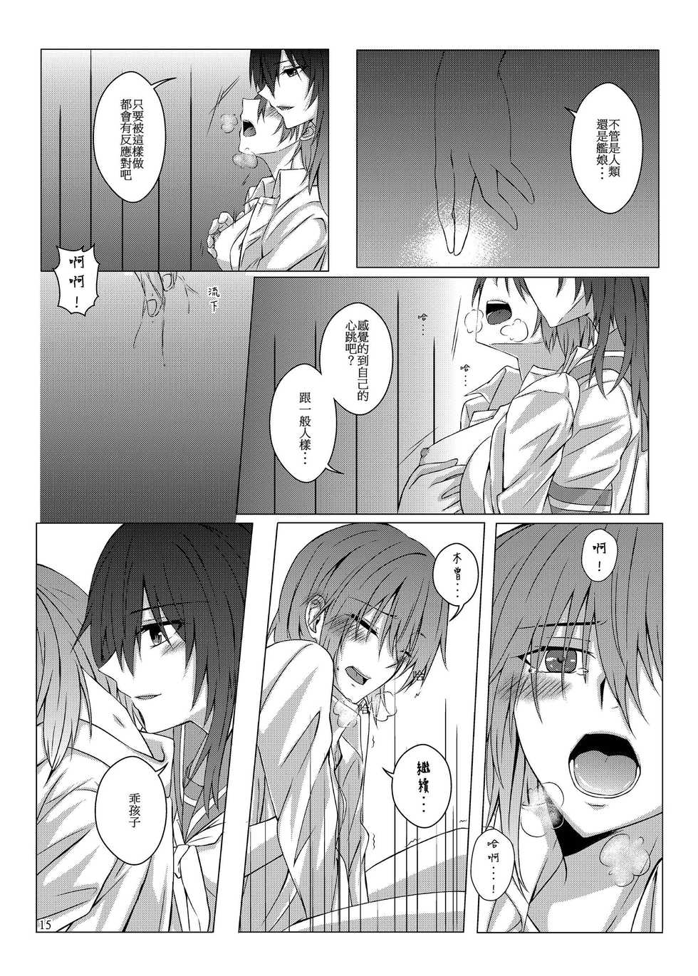 [Kudamono Ichizu (Kurokawa Rikuu)] Kimi to Mukaeru Mirai no Kouro 2 | 與妳迎向未來的航道2 (Kantai Collection -KanColle-) [Chinese] [Digital] - Page 16