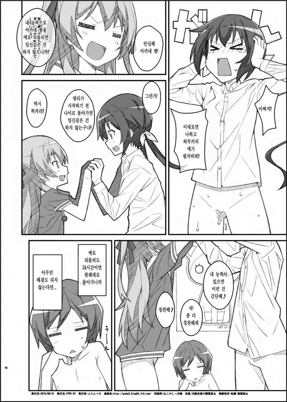 [TYPE-57 (Frunbell)] TYPE-39 (Joukamachi no Dandelion) [Korean] [Digital] - Page 17