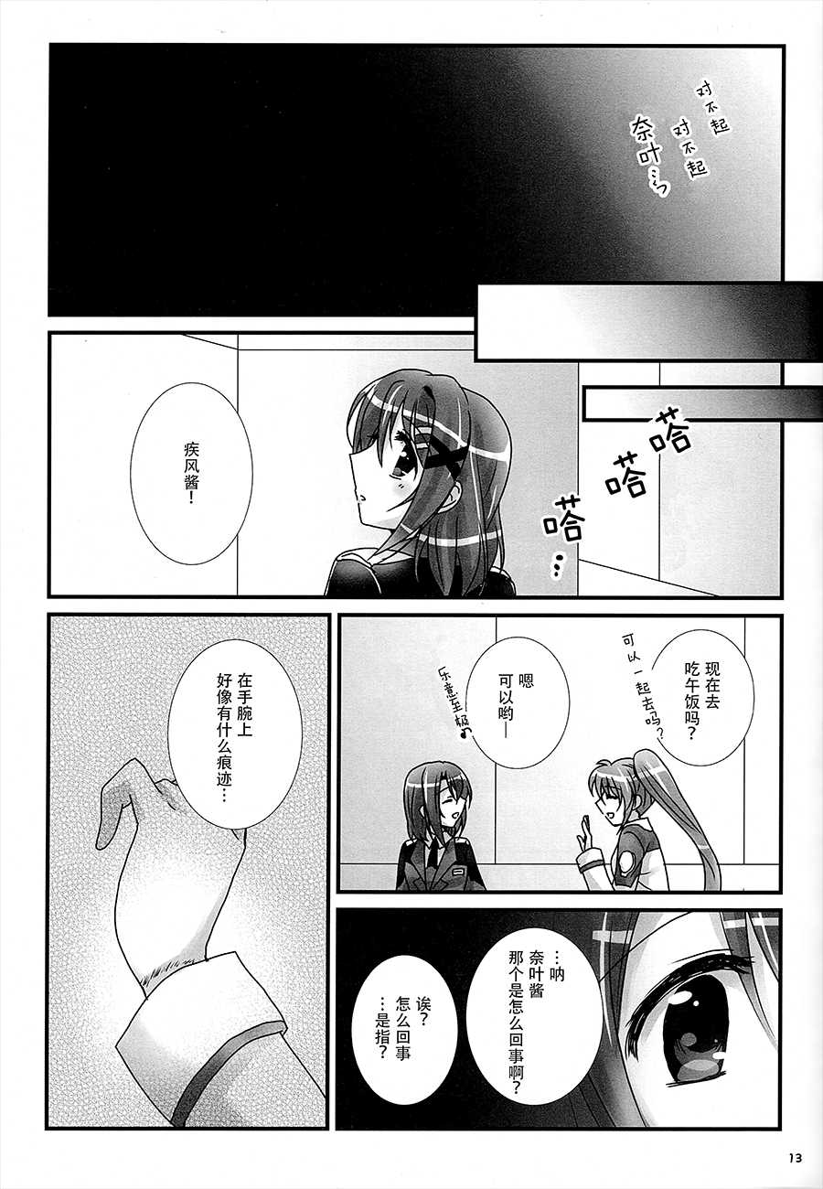 (C93) [Ameiro (Nanashiki)] Junketsu Dressage (Mahou Shoujo Lyrical Nanoha) [Chinese] [大友同好会] - Page 12