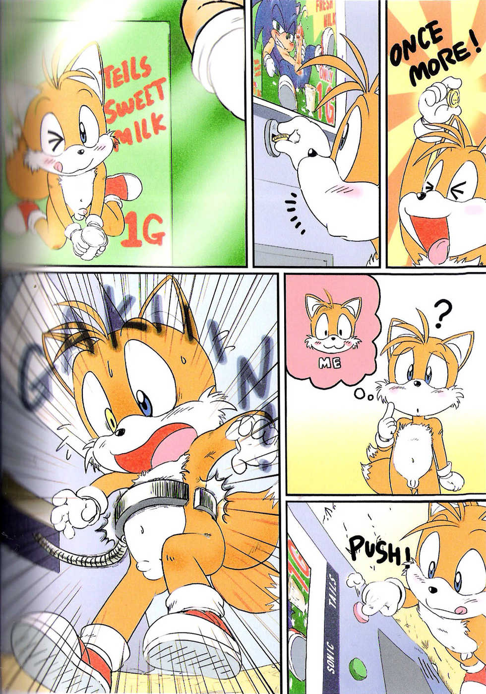 (Shota Scratch 8) [Sennen Teikoku (Mitsui Jun)] Mofutteiiyo (Mamoru-kun, Sonic the Hedgehog) [Decensored] - Page 8