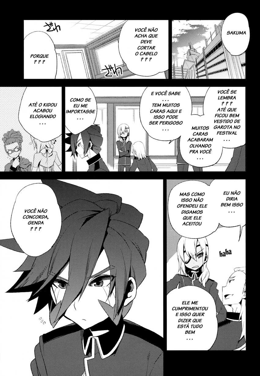 (C80) [dicca (Suemitsu Dicca)] Korizu ni Josou Shounen Hon 7 - Teikoku Gray Zone | That Damn Kid Won’t Stop Crossdressing 7: Imperial Grey Zone (Inazuma Eleven) [Portuguese-BR] [LIANEF] - Page 4