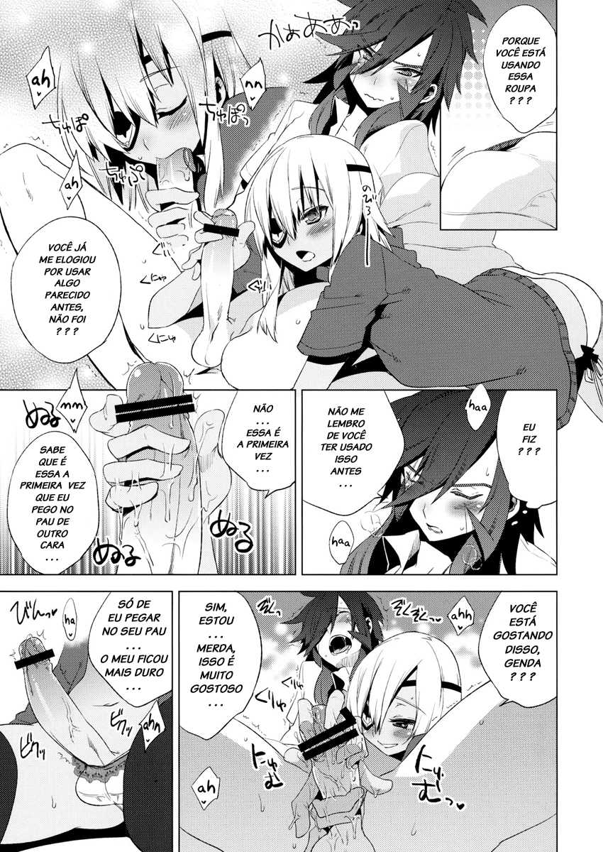 (C80) [dicca (Suemitsu Dicca)] Korizu ni Josou Shounen Hon 7 - Teikoku Gray Zone | That Damn Kid Won’t Stop Crossdressing 7: Imperial Grey Zone (Inazuma Eleven) [Portuguese-BR] [LIANEF] - Page 16