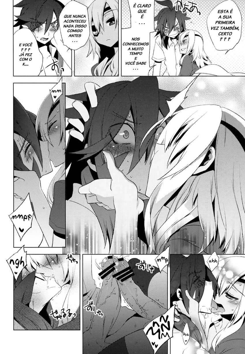 (C80) [dicca (Suemitsu Dicca)] Korizu ni Josou Shounen Hon 7 - Teikoku Gray Zone | That Damn Kid Won’t Stop Crossdressing 7: Imperial Grey Zone (Inazuma Eleven) [Portuguese-BR] [LIANEF] - Page 17