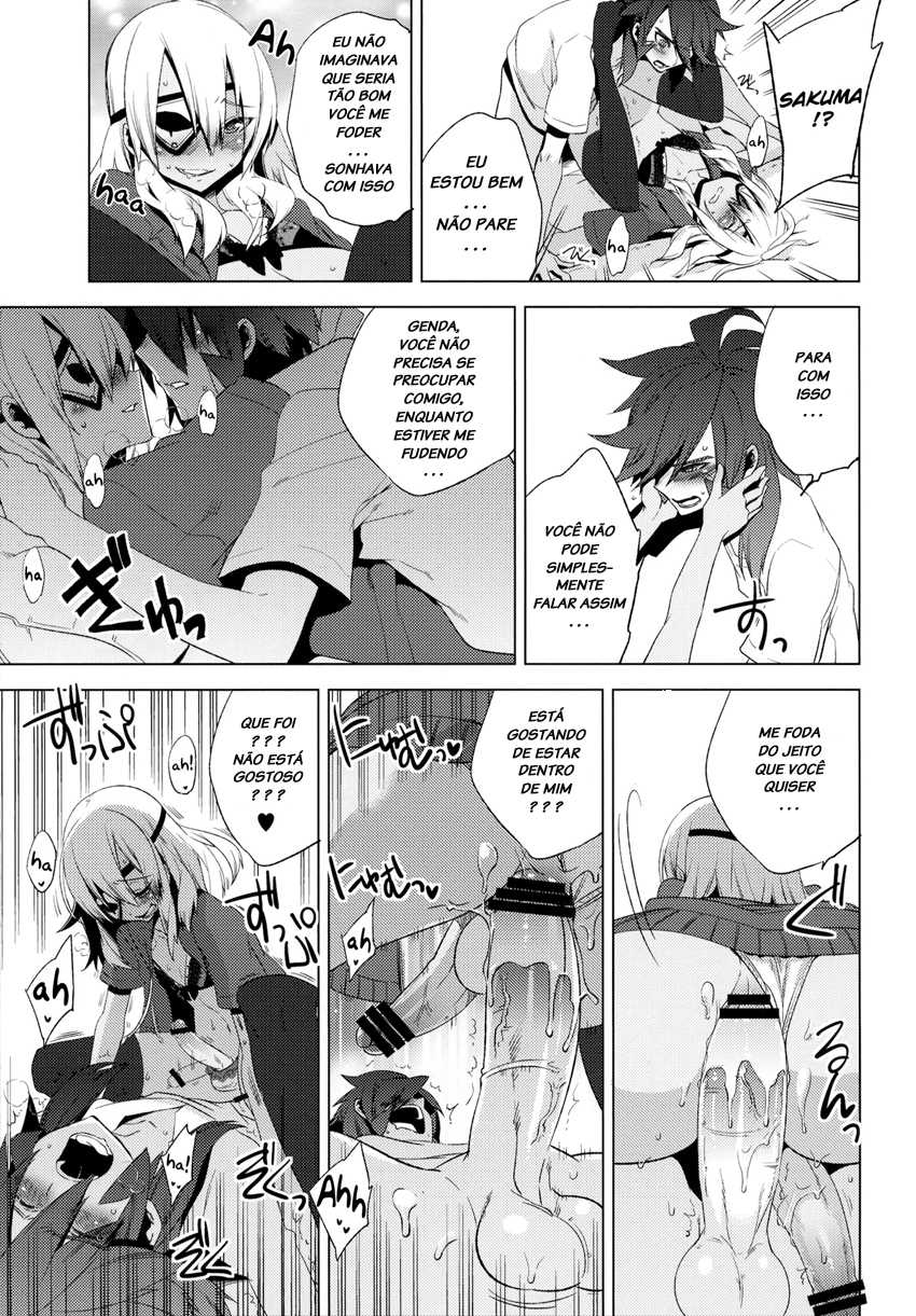 (C80) [dicca (Suemitsu Dicca)] Korizu ni Josou Shounen Hon 7 - Teikoku Gray Zone | That Damn Kid Won’t Stop Crossdressing 7: Imperial Grey Zone (Inazuma Eleven) [Portuguese-BR] [LIANEF] - Page 20