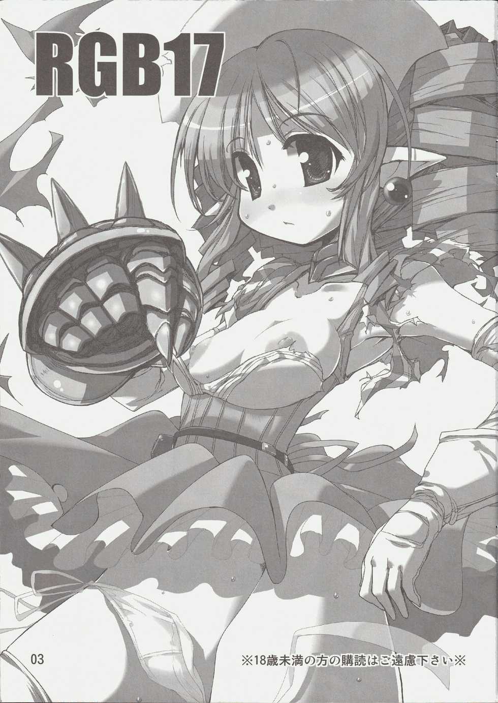 (C77) [Naginata Kikaku (Hirowa Nagi)] RGB-17 (Queen's Blade) - Page 3