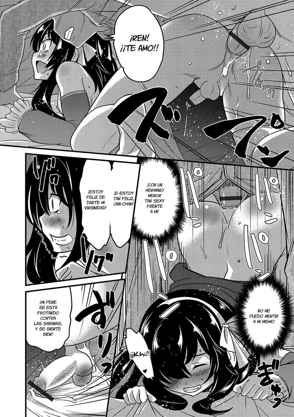 [Hanamaki Kaeru] Otouto to Asachun! (Otokonoko HEAVEN Vol. 37) [Spanish] [Fanboo] [Digital] - Page 12
