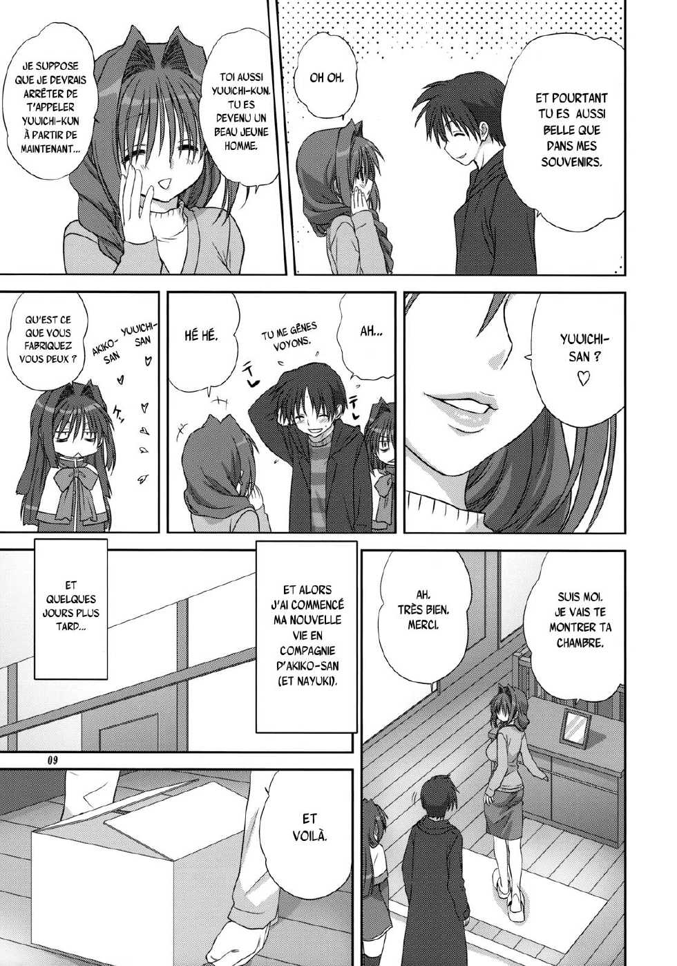 (C76) [Mitarashi Club (Mitarashi Kousei)] Akiko-san to Issho 4 (Kanon) [French] [Decensored] - Page 8